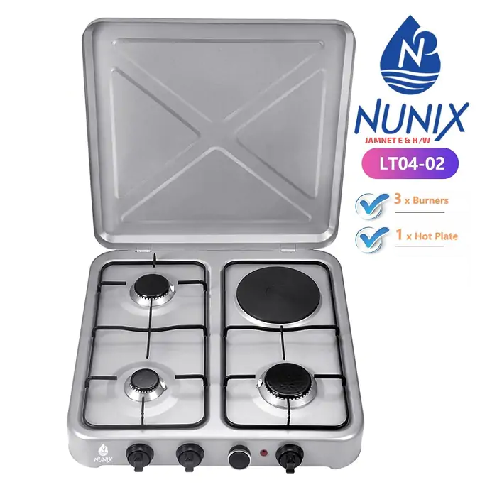 Nunix 3+1 cooker- table-top cooker