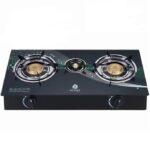 Nunix 3 burner table top cooker- glass top