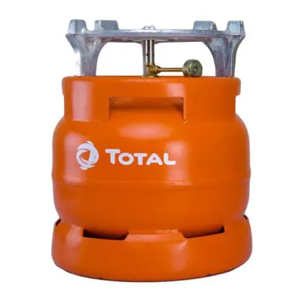 Total gas 6kg complete (cylinder + grill + burner) in nairobi Kenya- Peacock gas- Home cooking gas delivery company