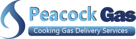 Peacock gas logo