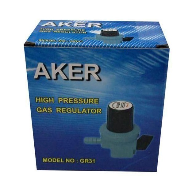 Aker high pressure regulator for 13kg, 35kg and 50kg cylinders