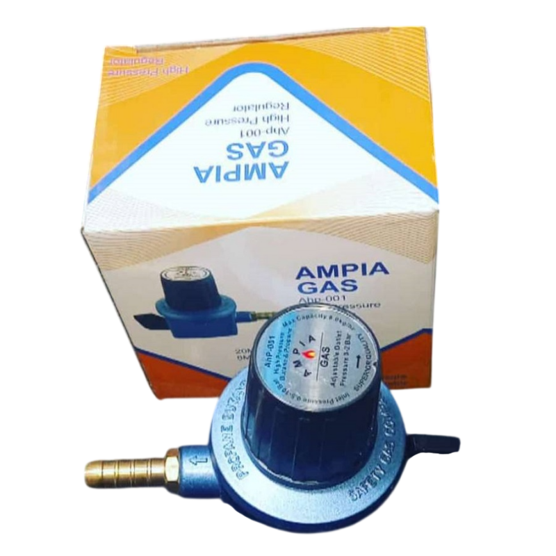 Ampia high pressure regulator for 13kg, 35kg and 50kg cylinders